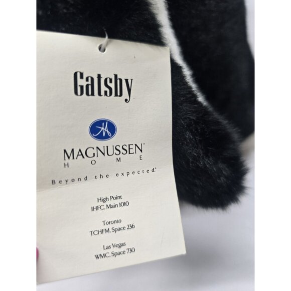 Magnussen Home RARE Penguin Bow Tie Plush Stuffed Animal Toy 18" - Picture 8 of 16